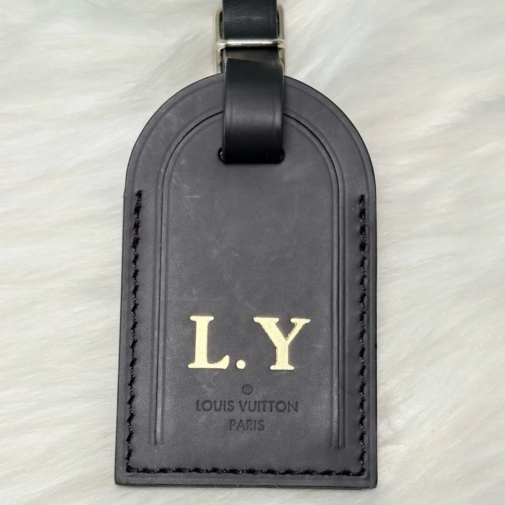 Louis Vuitton Black Luggage‎ Tag
